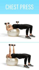 Merco Míč Anti Burst overball 65cm modrý fitness gymball rehabilitační