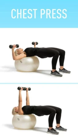 Merco Míč Anti Burst overball 65cm modrý fitness gymball rehabilitační