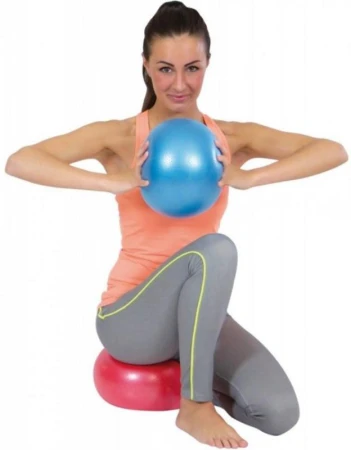 Merco Míč FitGym overball 20cm červený fitness gymball rehabilitační