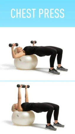 Merco Loptu FitGym overball 65cm ružový fitness gymball rehabilitačný