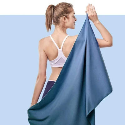 Merco Microfibre rychleschnoucí ručník 40 x 80 cm fialová POUZE 1 ks (VÝPRODEJ)