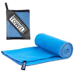 Merco Microfibre rychleschnoucí ručník 40 x 80 cm světle modrá