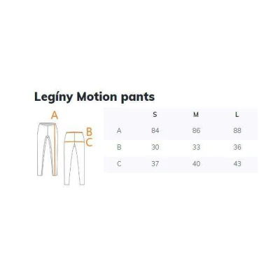 Merco Motion Pants sportovní legíny šedá