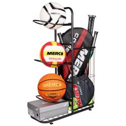 Merco Multisport 3 stojan na sportovní pomůcky černá