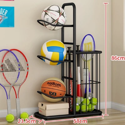 Merco Multisport 3 stojan na sportovní pomůcky černá