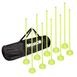 Merco Neon Dribbling 80 sada 10 slalomových tyčí