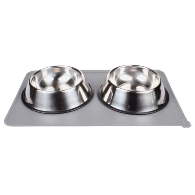 Merco Paw Small podložka pod misky šedá