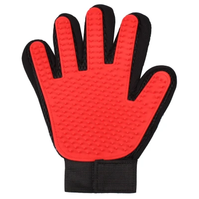 Merco Pet Glove vyčesávací rukavice červená
