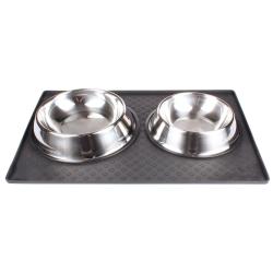 Merco Pet Mat Large podložka pod misky černá