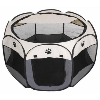 Merco Pet Octagonal ohrádka pro psy bílá-šedá Merco Pet Octagonal ohrádka pro psy bílá-šedá