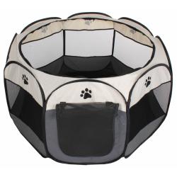 Merco Pet Octagonal ohrádka pro psy bílá-šedá