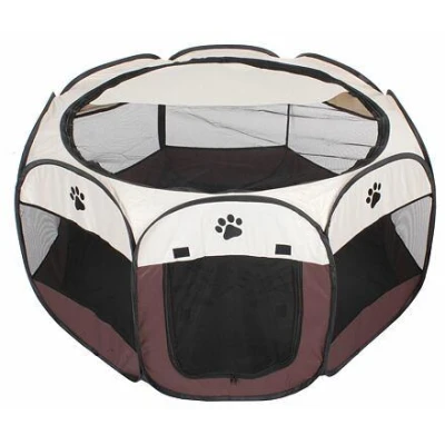 Merco Pet Octagonal ohrádka pro psy hnědá Merco Pet Octagonal ohrádka pro psy hnědá