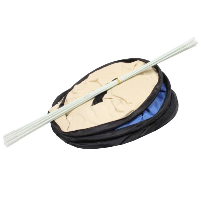 Merco Pet Round ohrádka pro psy modrá