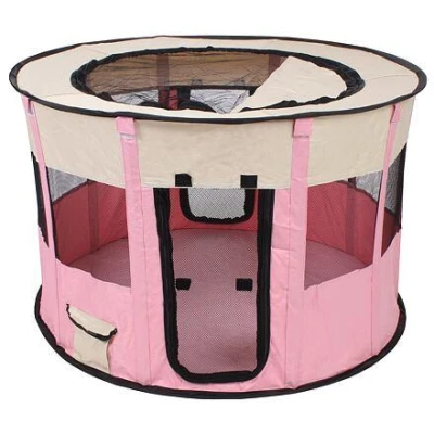 Merco Pet Round ohrádka pro psy růžová Merco Pet Round ohrádka pro psy růžová