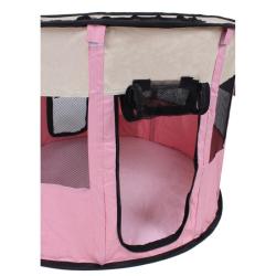 Merco Pet Round ohrádka pro psy růžová POUZE 1 ks (VÝPRODEJ)