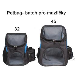 Merco Petbag 45 batoh na mazlíčky modrá