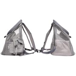 Merco Petbag 45 batoh na mazlíčky šedá