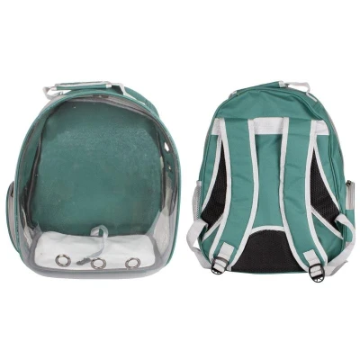 Merco Petbag Transparent batoh na mazlíčky zelená