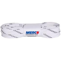 Merco PHW-10 šnúrky do korčúľ voskované biela