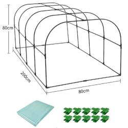 Merco Plant Shed 8B konstrukce na ochranu rostlin 200 x 80 x 80 cm