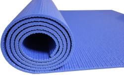 Merco Podložka Yoga Mat 173x61cm fitness protiskluzová 5mm modrá