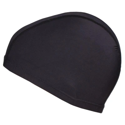 Merco Polyester Cap plavecká čepice černá Merco Polyester Cap plavecká čepice černá