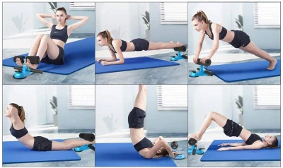 Merco Posilovač břišních svalů nastavitelný sit-up držák černý
