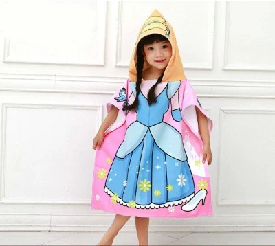Merco Princess detské plážové pončo