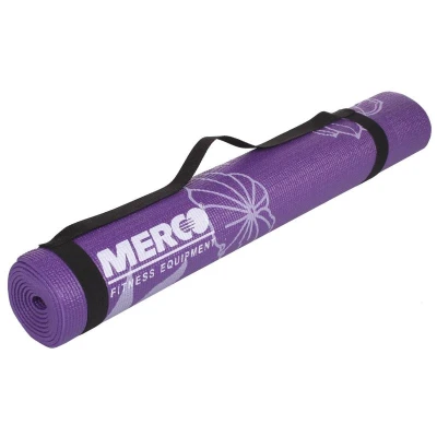 Merco Print PVC 4 Mat podložka na cvičení fialová Merco Print PVC 4 Mat podložka na cvičení fialová