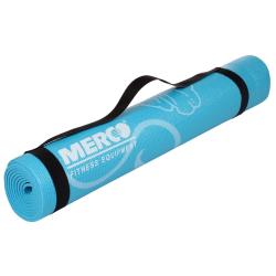 Merco Print PVC 4 Mat podložka na cvičení modrá Merco Print PVC 4 Mat podložka na cvičení modrá