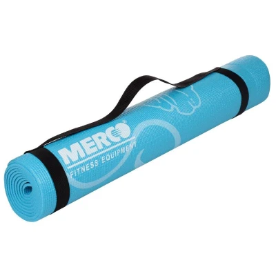 Merco Print PVC 4 Mat podložka na cvičení modrá Merco Print PVC 4 Mat podložka na cvičení modrá