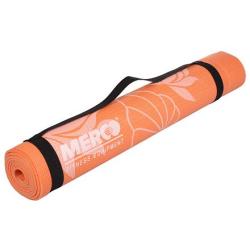 Merco Print PVC 4 Mat podložka na cvičenie oranžová