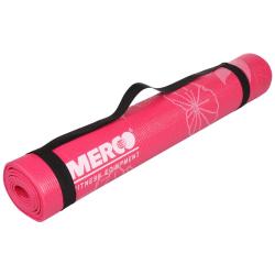 Merco Print PVC 4 Mat podložka na cvičení růžová Merco Print PVC 4 Mat podložka na cvičení růžová