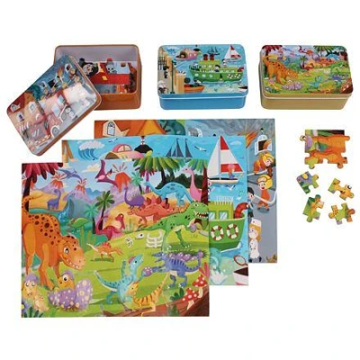 Merco Puzzle Set Boy puzzle pro kluky 100 dílků Merco Puzzle Set Boy puzzle pro kluky 100 dílků