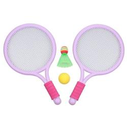 Merco Racket Ball Games sada pálok s loptičkami fialová Merco Racket Ball Games sada pálok s loptičkami fialová