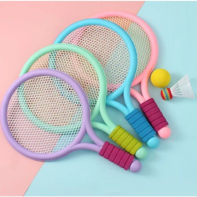 Merco Racket Ball Games sada pálek s míčky fialová