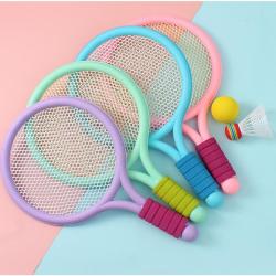 Merco Racket Ball Games sada pálek s míčky modrá