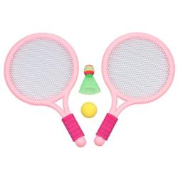 Merco Racket Ball Games sada pálok s loptičkami ružová Merco Racket Ball Games sada pálok s loptičkami ružová