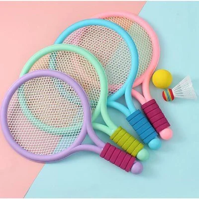 Merco Racket Ball Games sada pálek s míčky růžová