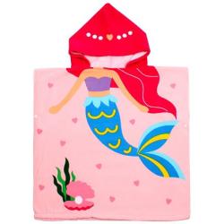 Merco Redhead Mermaid detské plážové pončo