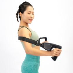 Merco Relaxer masážna pištoľ s pásom čierna