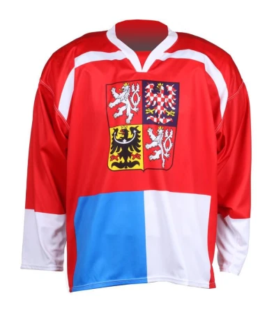 Merco hokejový dres ČR Nagano 1998 replika červená - bez potisku