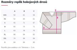 Merco hokejový dres MS ČSR 1947 replika - vlastní potisk