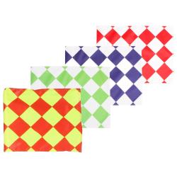 Merco Rohový praporek látka zelená-bílá