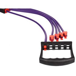 Merco Rubber Expander posilovač prsních svalů fialová