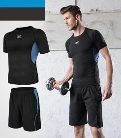 Merco Runner 2M fitness set modrá POUZE M (VÝPRODEJ)