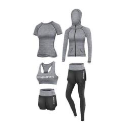 Merco Runner 5W fitness set šedá Merco Runner 5W fitness set šedá