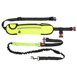 Merco Runner Buddy 1.0 vodítko na běhání se psem žlutá Merco Runner Buddy 1.0 vodítko na běhání se psem žlutá