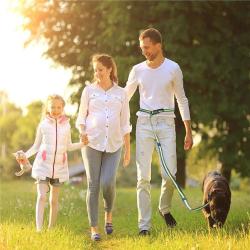 Merco Runner Buddy 4.0 vodítko na běhání modrá