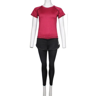 Merco Runner Long 2W fitness set plum